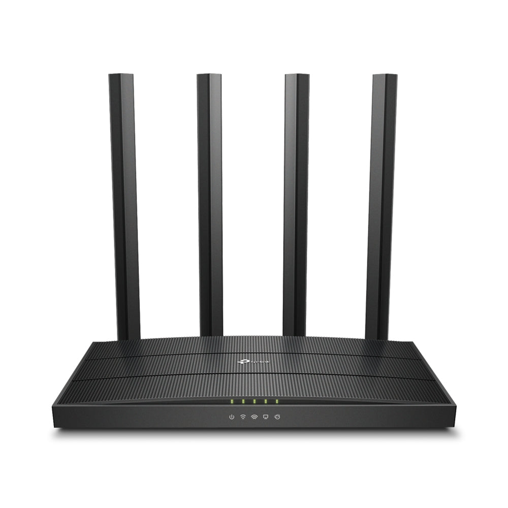 TP Link Archer C6 AC1200 Wireless MU-MIMO Gigabit Router | High-Speed Dual-Band Wi-Fi with Beamforming and Gigabit Performance