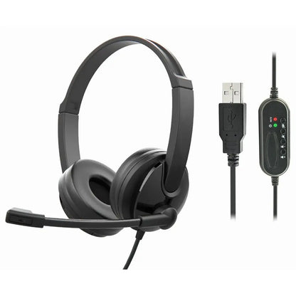 EASE EHU90 USB Noise-Cancelling Headset | Clear Audio & Professional Comfort