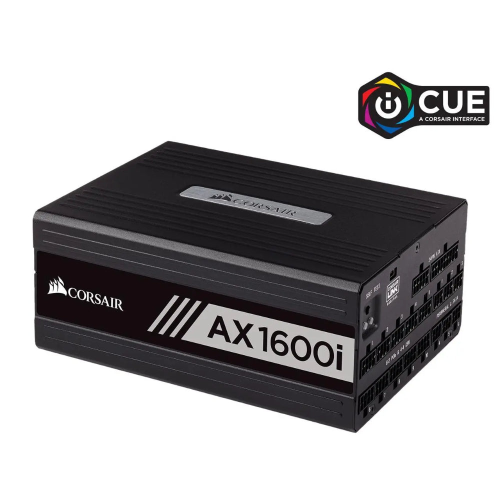 Corsair AX1600i 80 PLUS Titanium PSU | 1600W Digital Fully Modular Power Supply (UK)