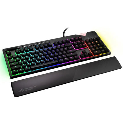 ASUS XA01 ROG Strix Flare RGB Gaming Keyboard | Cherry MX Mechanical Switches | Customizable Badge | Aura Sync RGB