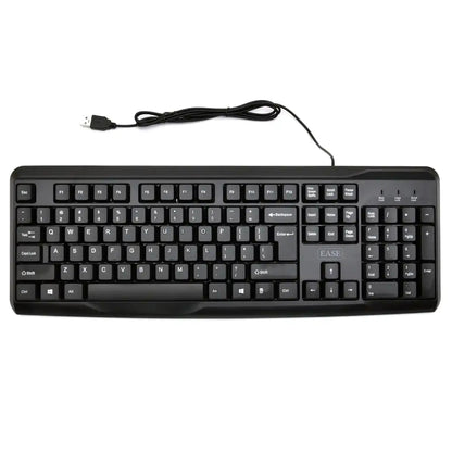 EASE EK100 Wired Keyboard | Durable, Comfortable, and Reliable