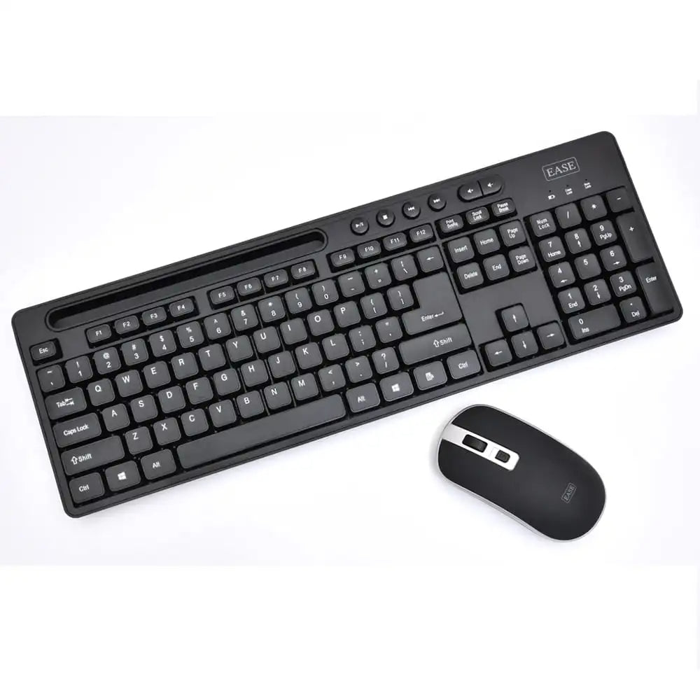 EASE EKM210 Wireless Keyboard and Mouse Combo | Durable, Comfortable, and Reliable