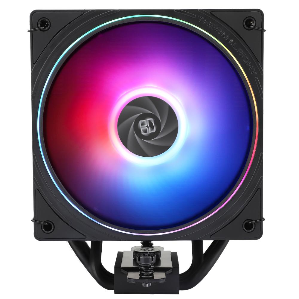 Thermalright Assassin Spirit 120 EVO Black & White | Single-Tower CPU Air Cooler | 4× 6mm Heat Pipes | 120mm PWM Fan | 5V ARGB | Intel & AMD