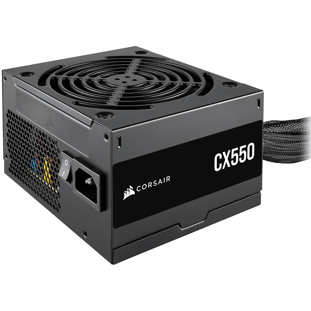 Corsair CX Series CX550 80 PLUS Bronze PSU | Reliable 550W Power Supply for Everyday Builds