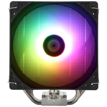 Thermalright Assassin King 120 SE ARGB Black & White | Single-Tower CPU Air Cooler | 5× 6mm Heat Pipes | 120mm PWM Fan | 5V ARGB | Intel & AMD