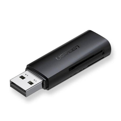 UGREEN 60722 | USB 3.0 Multi-Function Card Reader | SD / MicroSD / CF / MS | 5Gbps High-Speed Transfer | Plug & Play | For Laptop, PC, MacBook, Camera, Android Devices