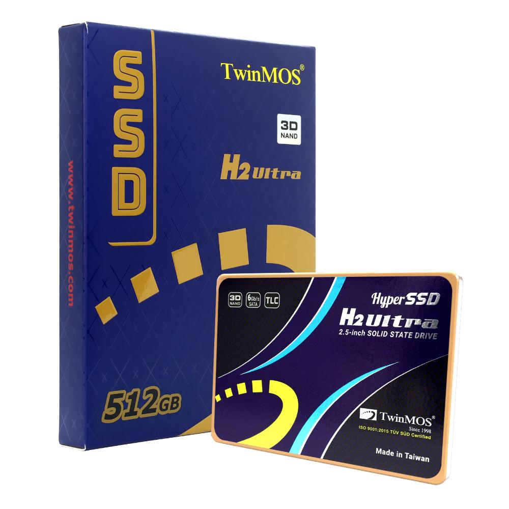 TwinMOS Hyper SSD H2 Ultra | 2.5" SATA SSD | Up to 580MB/s | High-Speed Storage Upgrade | 128GB - 2TB