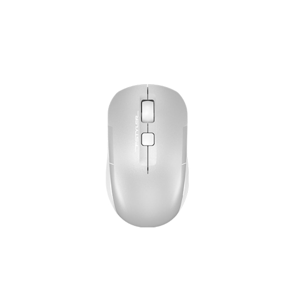 A4Tech FB26CS Air2 Fstyler | Dual Mode Wireless, Bluetooth + 2.4G, Silent Click, Rechargeable Mouse
