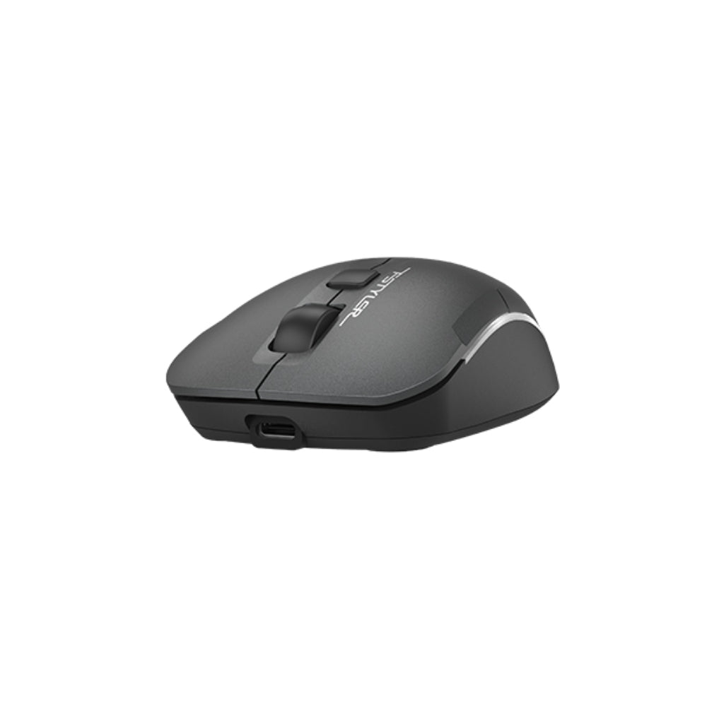 A4Tech FB26CS Air2 Fstyler | Dual Mode Wireless, Bluetooth + 2.4G, Silent Click, Rechargeable Mouse