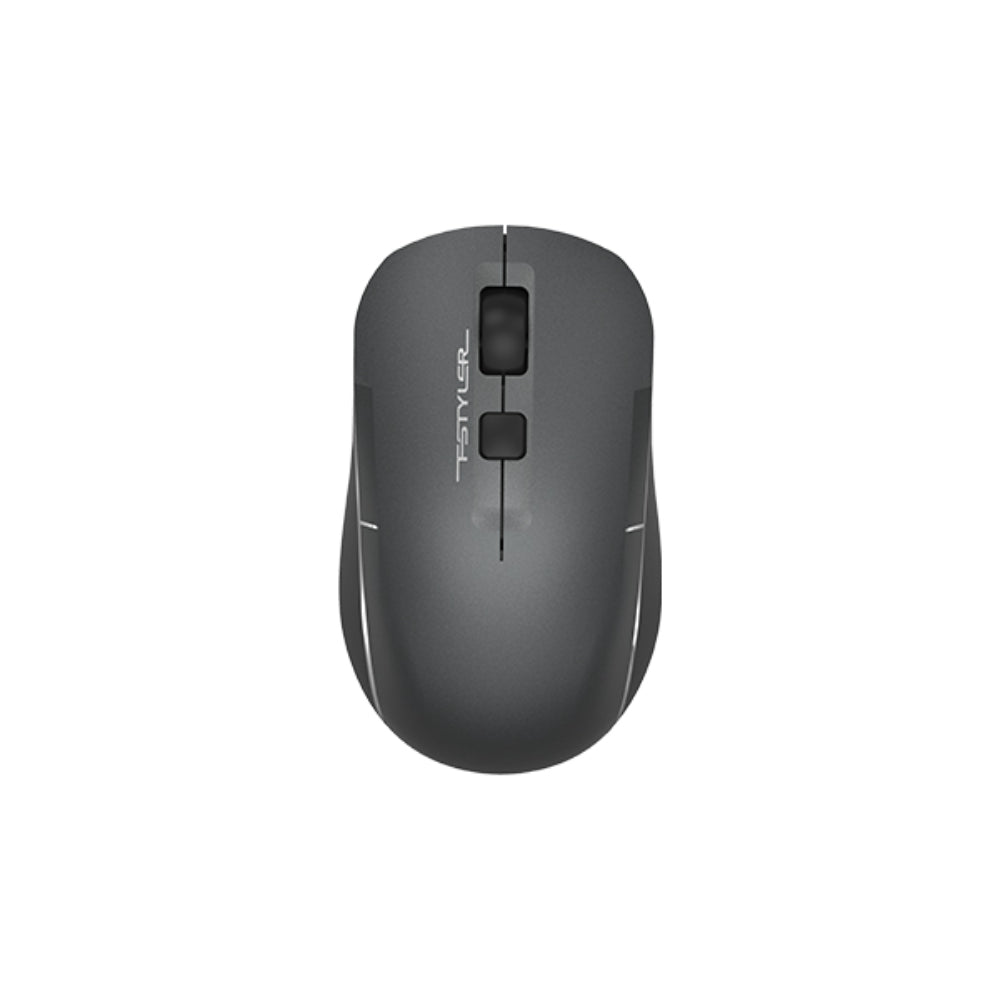 A4Tech FB26CS Air2 Fstyler | Dual Mode Wireless, Bluetooth + 2.4G, Silent Click, Rechargeable Mouse