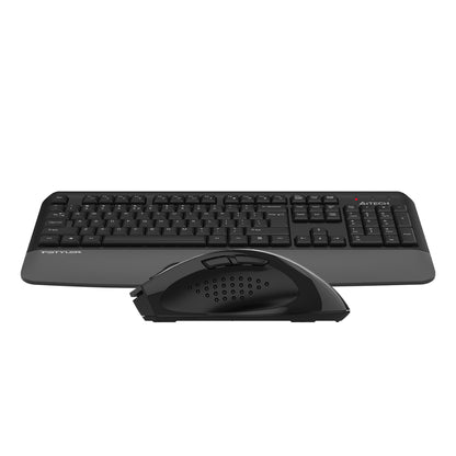 A4Tech FG2500S Plus Fstyler | 2.4G Wireless Keyboard & Mouse Combo, Silent Click, Ergonomic Design