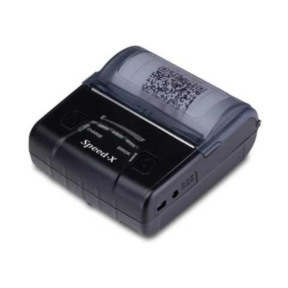 Speed-X BT600M | Mini Portable Bluetooth + USB Thermal Printer (80mm) | Lightweight, High-Speed, Smart Power Saving