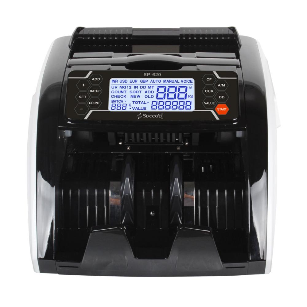 Speed-X SP-620 | Side Digital Display Advanced Cash Counter with Fake Note Detection