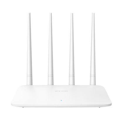 Tenda F6 Wireless N300 Easy Setup Router | 4×5dBi Antennas | Qualcomm Chip | 300Mbps 2.4GHz | MIMO | Parental Control | WiFi Repeater Mode