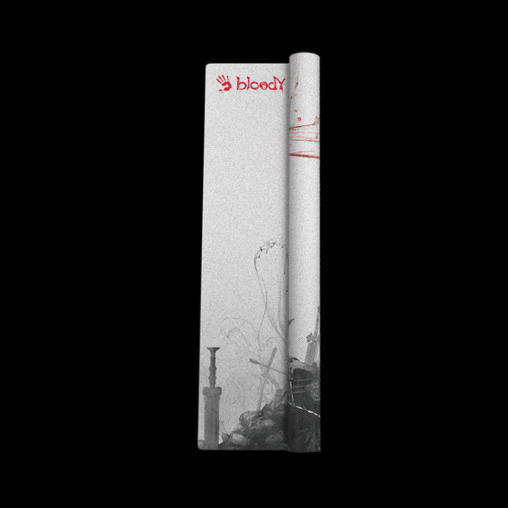 Bloody BP-45 Gaming Mouse Pad | 450 × 400mm | Smooth Tracking Surface | Stitched Edges | Non-Slip Base | Easy Clean | Multiple Designs