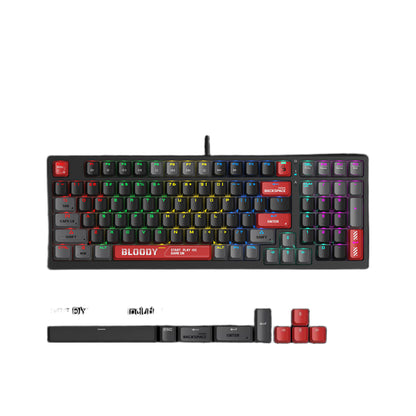 Bloody S98 BLMS Mechanical Gaming Keyboard | 80% (98 Keys), RGB, Hot-Swappable, USB, US Layout
