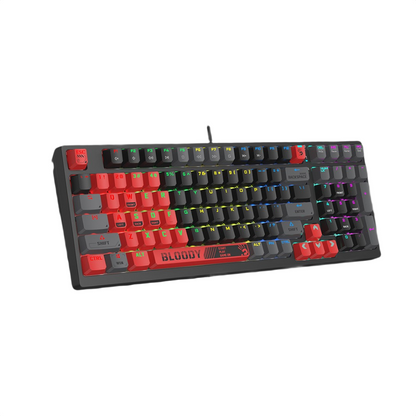 Bloody S98 BLMS Mechanical Gaming Keyboard | 80% (98 Keys), RGB, Hot-Swappable, USB, US Layout