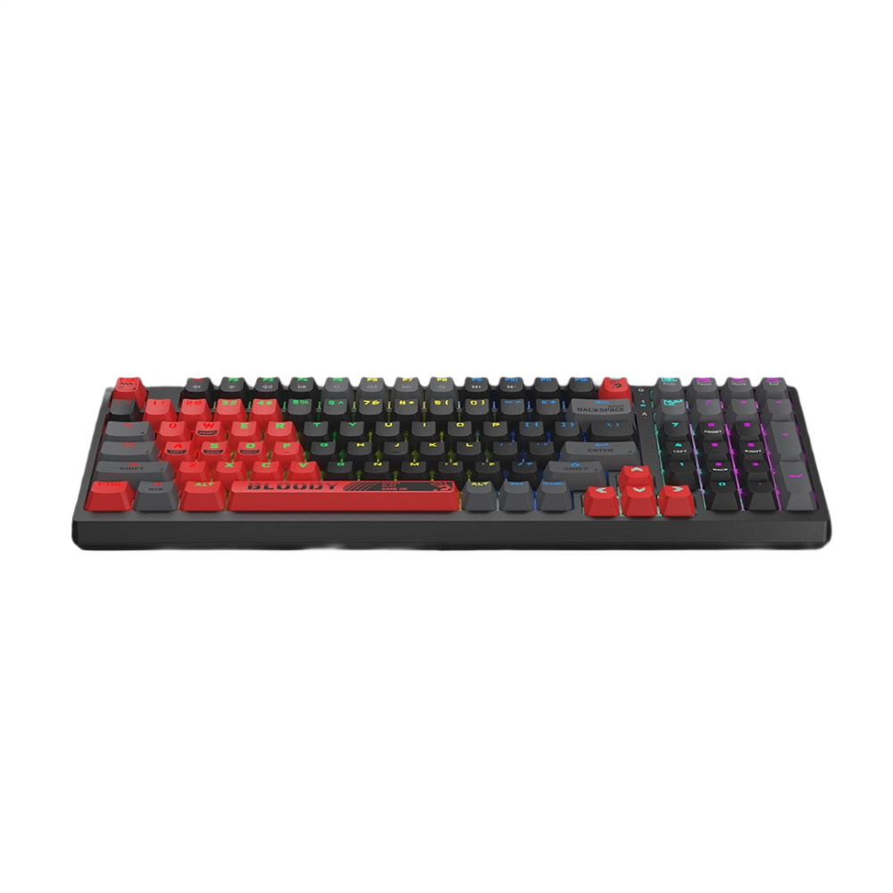 Bloody S98 BLMS Mechanical Gaming Keyboard | 80% (98 Keys), RGB, Hot-Swappable, USB, US Layout