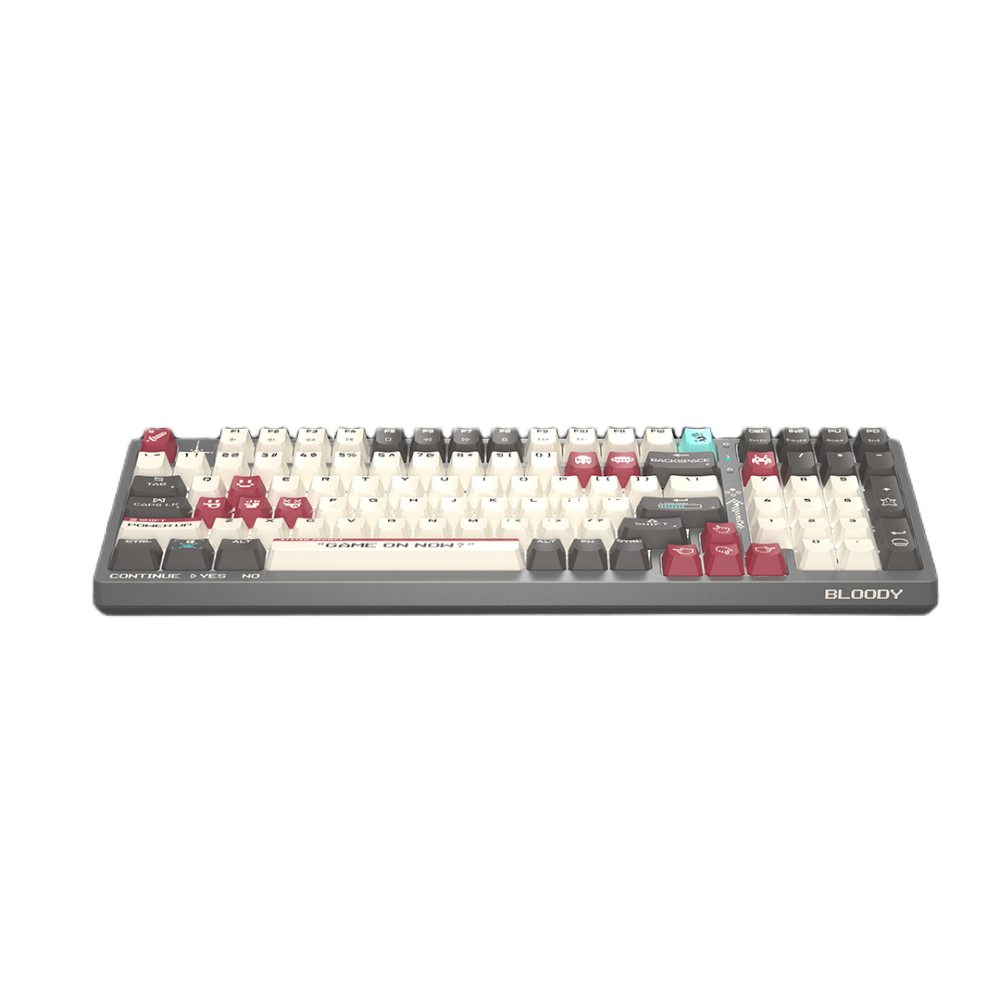 Bloody S98 BLMS Mechanical Gaming Keyboard | 80% (98 Keys), RGB, Hot-Swappable, USB, US Layout
