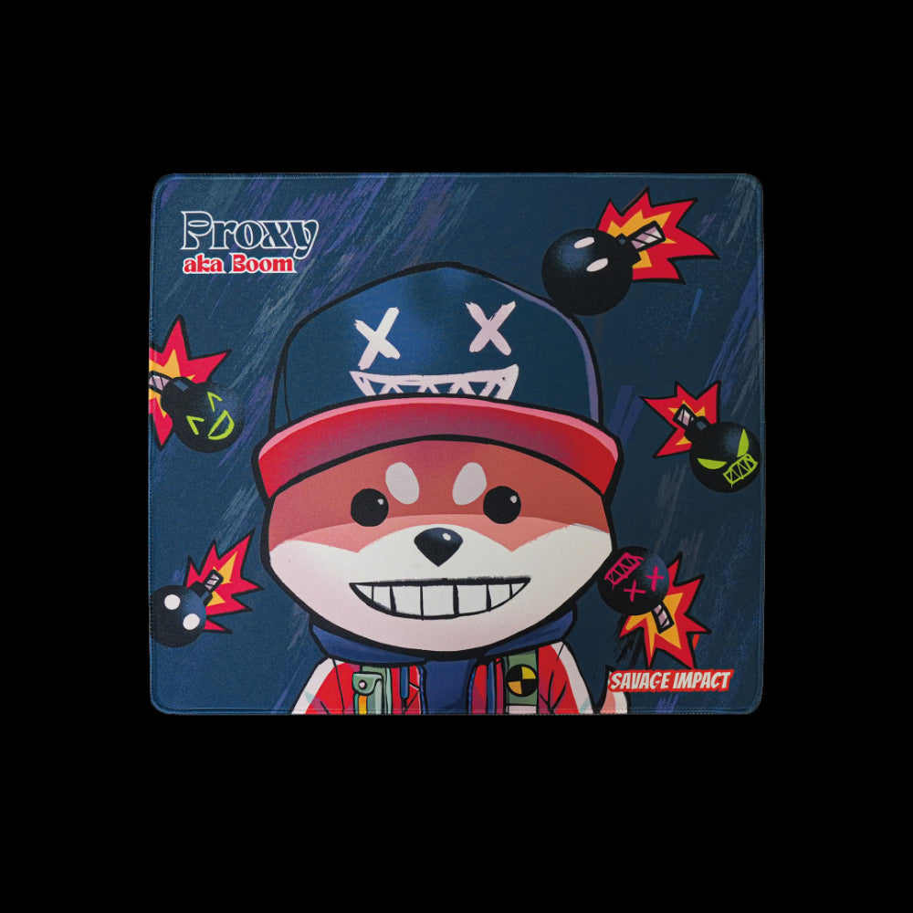 Bloody BP-45 Gaming Mouse Pad | 450 × 400mm | Smooth Tracking Surface | Stitched Edges | Non-Slip Base | Easy Clean | Multiple Designs
