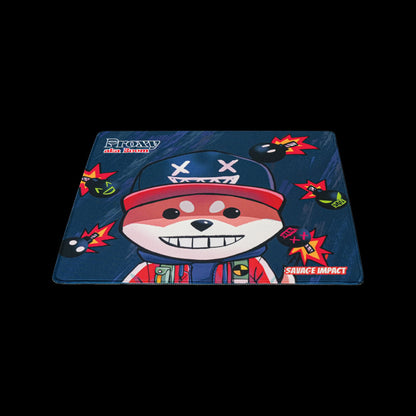 Bloody BP-45 Gaming Mouse Pad | 450 × 400mm | Smooth Tracking Surface | Stitched Edges | Non-Slip Base | Easy Clean | Multiple Designs