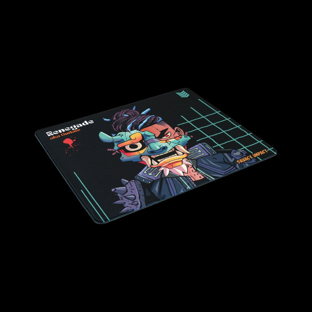 Bloody BP-45 Gaming Mouse Pad | 450 × 400mm | Smooth Tracking Surface | Stitched Edges | Non-Slip Base | Easy Clean | Multiple Designs