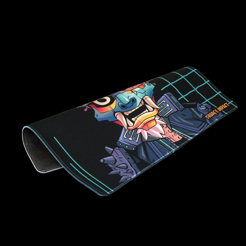 Bloody BP-45 Gaming Mouse Pad | 450 × 400mm | Smooth Tracking Surface | Stitched Edges | Non-Slip Base | Easy Clean | Multiple Designs