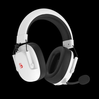 Bloody GR585 Wireless Gaming Headset | 2.4GHz + Bluetooth 5.3 | 50mm Drivers | 80H Playtime | 7-Color Backlit | 3.5mm Wired