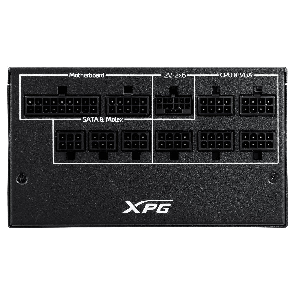 XPG 850W GOLD COREREACTOR II Gaming Power Supply MODULAR | ATX 3.1, 80 Plus Gold, Fully Modular Power Supply