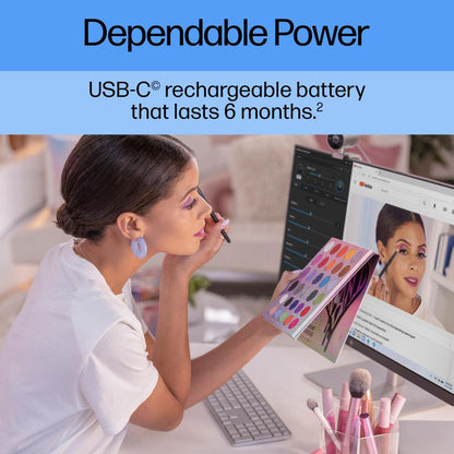 HP 970 Programmable Wireless Keyboard | Multi-Device Bluetooth & 2.4GHz, Smart Backlight, 20+ Programmable Keys