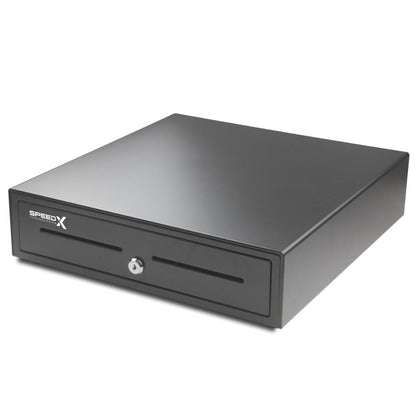 Speed-X SP-360D Heavy Duty Cash Drawer | 5 Bills / 8 Coins POS Cash Drawer with Metal Tray