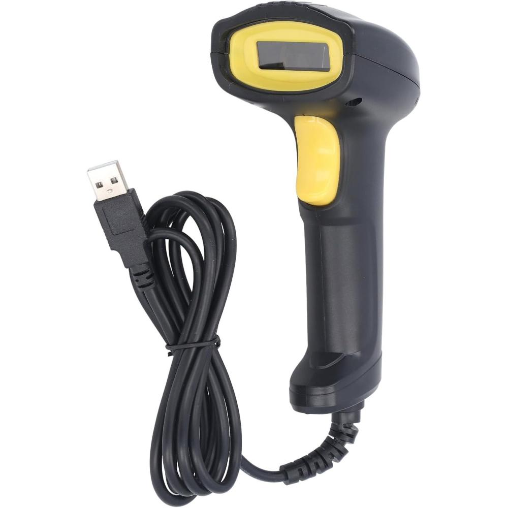 Speed-X 8500 2D Wired Barcode Scanner Without Stand | CMOS Sensor | 1D & 2D Barcode Scanning | USB Connectivity | QR Code | Data Matrix | PDF417