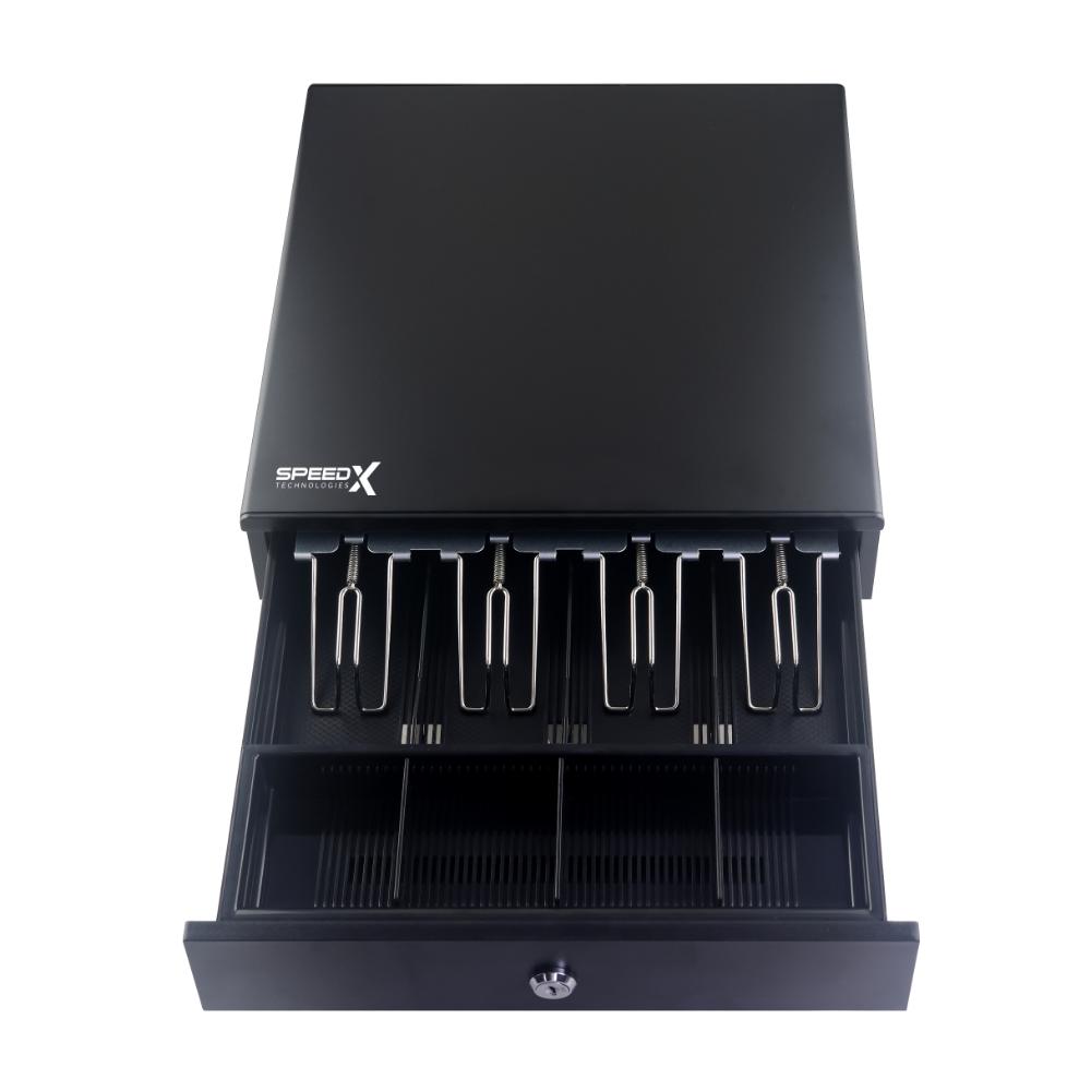 Speed-X SP-320A Cash Drawer | Heavy-Duty POS Cash Drawer (4 Bill / 5 Coin Compartments)e efficiency and protect your business earnings.