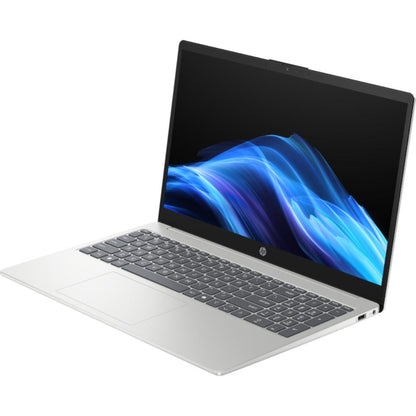HP Laptop 15-fd1163nia | Intel Core 5 120U | 8GB DDR4 | 512GB PCIe NVMe SSD | 15.6" FHD | Wi-Fi 6 | FreeDOS 3.0 | Natural Silver + Included Laptop Bag