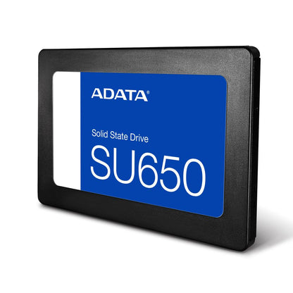 ADATA SU650 | 2.5" SATA SSD | 3D NAND Internal Solid State Drive | Up to 520MB/s | 256GB / 512GB / 1TB / 2TB