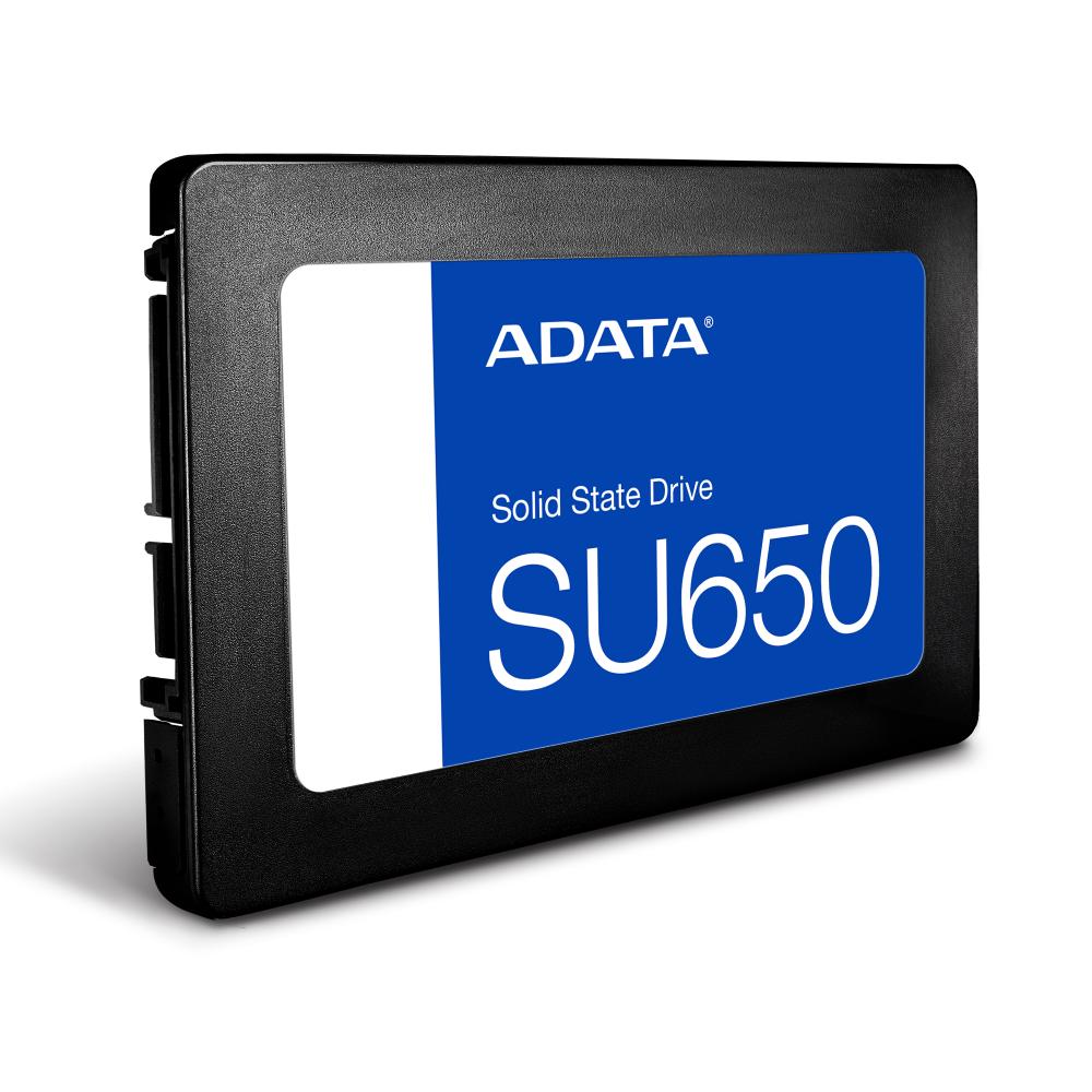 ADATA SU650 | 2.5" SATA SSD | 3D NAND Internal Solid State Drive | Up to 520MB/s | 256GB / 512GB / 1TB / 2TB