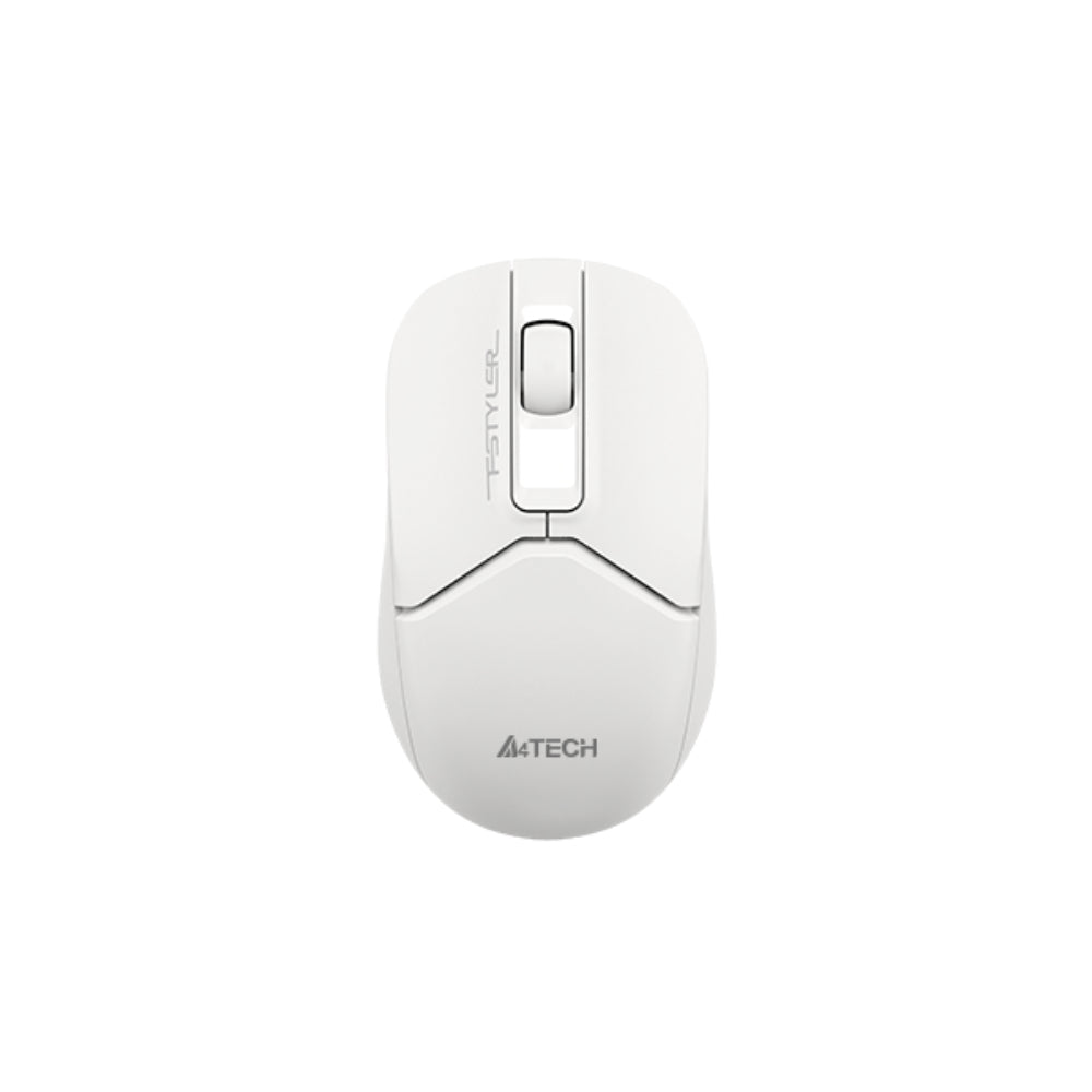 A4Tech FB12S Fstyler | Dual Mode Wireless, Bluetooth + 2.4G, Silent Click, Compact Mouse