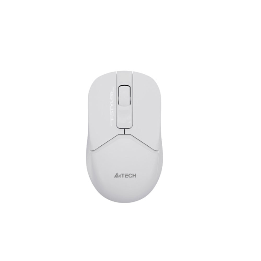 A4Tech FG12S Wireless Silent Click Mouse | 2.4GHz USB, 1200 DPI, Ergonomic Design, Black