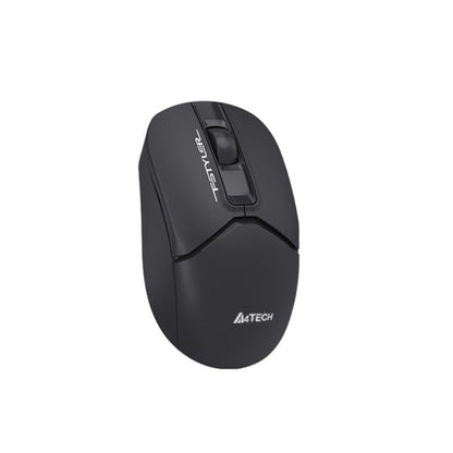 A4Tech FG12S Wireless Silent Click Mouse | 2.4GHz USB, 1200 DPI, Ergonomic Design, Black