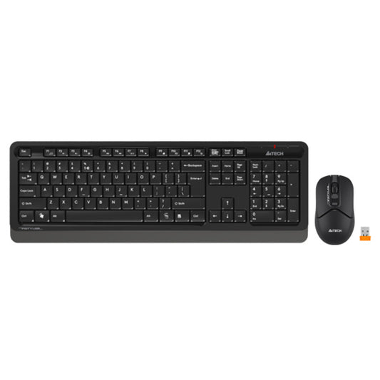 A4Tech FG1012S Fstyler | 2.4G Wireless Keyboard & Mouse Combo, Silent Click, Compact Design