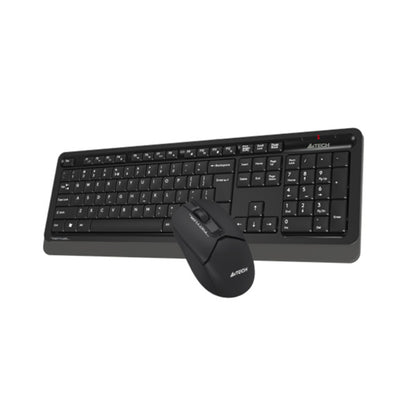 A4Tech FG1012S Fstyler | 2.4G Wireless Keyboard & Mouse Combo, Silent Click, Compact Design