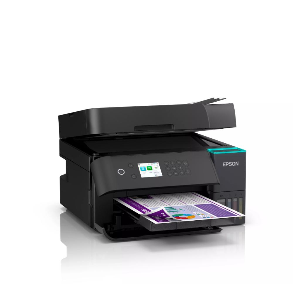 Epson EcoTank L6370 A4 Multifunction Wi-Fi Ink Tank Printer | Duplex Print, Scan & Copy with ADF, Ethernet & Ultra-Low-Cost Printing