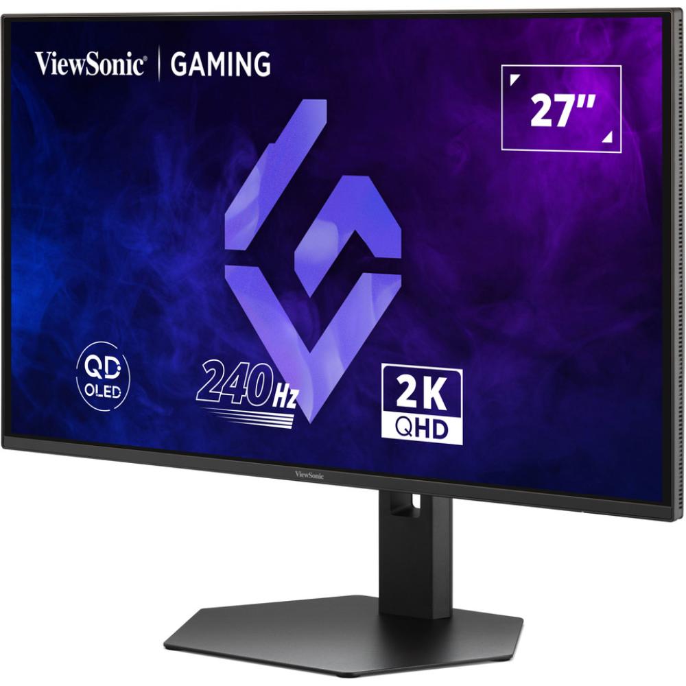 ViewSonic XG2738-2K-OLED Gaming Monitor | 27" QHD QD-OLED Display | 240Hz | 0.03ms GTG | G-Sync Compatible | FreeSync Premium | HDR10