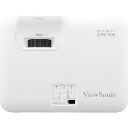 ViewSonic LSD600W Laser Installation Projector | 6000 ANSI Lumens | WXGA 1280×800 | 3,000,000:1 Contrast | 30,000-Hour Laser Life | 1.3x Optical Zoom | H/V Keystone | 360° Projection | Portrait Mode