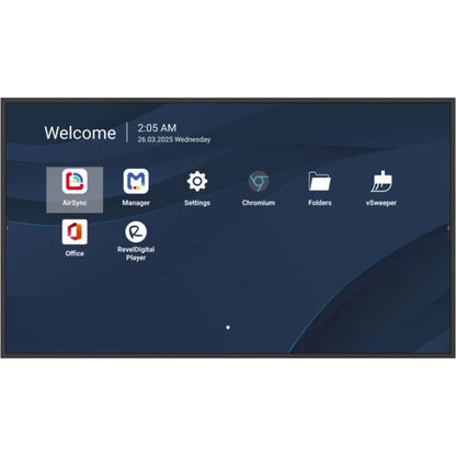 ViewSonic CDE4314-2C Series | 43"/55"/65" 4K UHD Commercial Display | Quad-Core SoC with 4 GB RAM | USB Playback with Signal Failover | 500-nit Brightness | 24/7 Operation | ProAV Integration | Remote Management via ViewSonic Manager