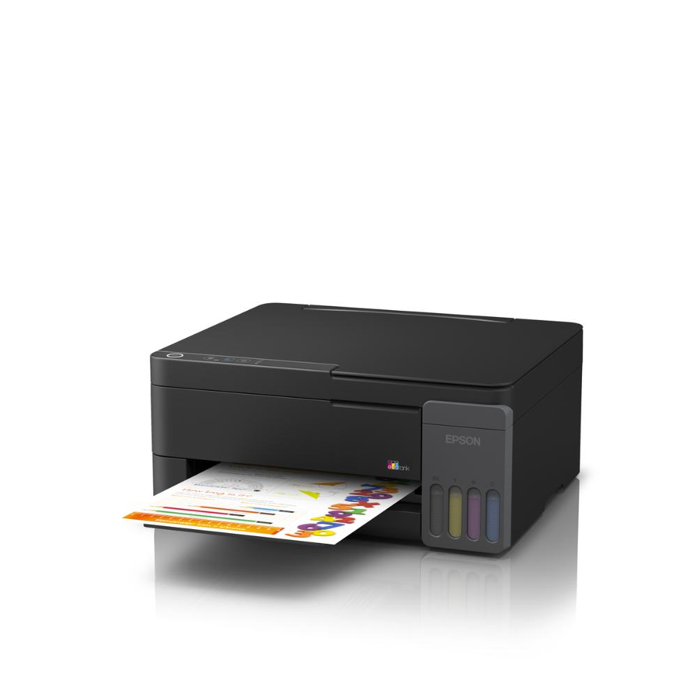 Epson EcoTank L3310 A4 Multifunction Ink Tank Printer | Print, Scan & Copy | 5760 × 1440 DPI | 11 ipm | USB | Black