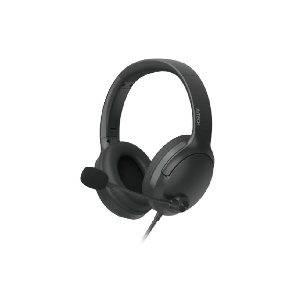 A4Tech FH280U Conference Headset | USB Headphone | DSP Stereo Sound | Noise Cancelling Mic | 40mm Speaker