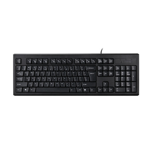 A4Tech KRS-83 | USB Wired Keyboard, Slim Design, Spill-Resistant, Quiet Typing
