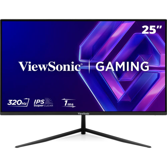 ViewSonic VX2532 25" FHD Gaming Monitor | 1920 × 1080 | IPS | 320Hz | 1ms MPRT | HDR10 | FreeSync Premium + G-Sync Compatible | HDMI 2.1 + DisplayPort 1.4
