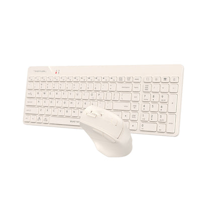 A4Tech FG2400 Air2 Fstyler | 2.4G Wireless Keyboard & Mouse Combo, Silent Click, Slim Ergonomic Design